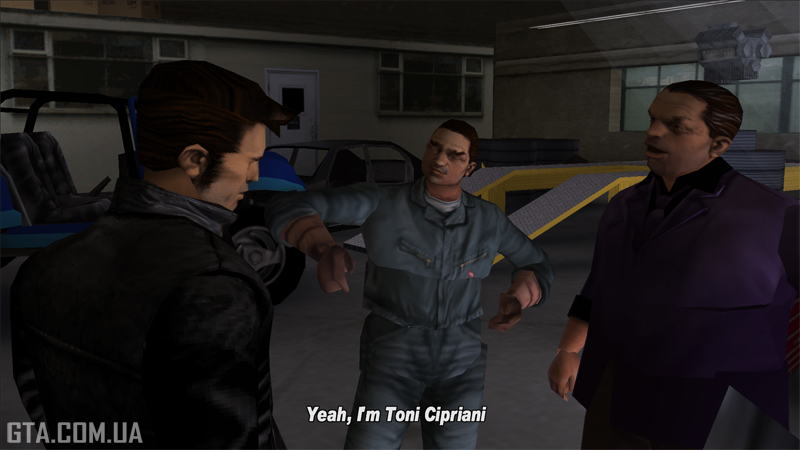 Toni Cipriani's introduction in GTA 3.